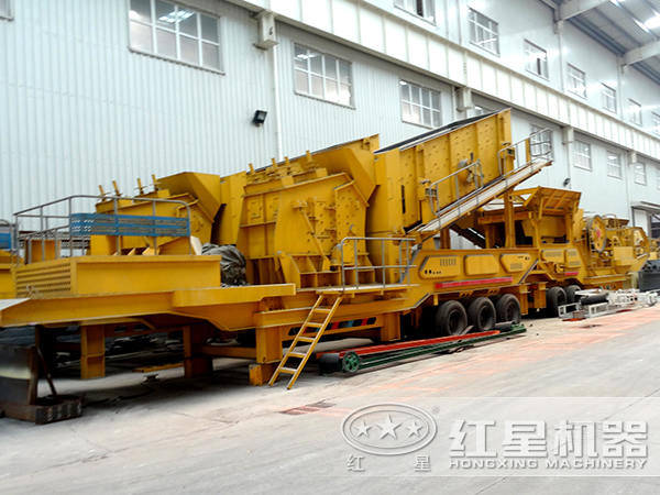 移動(dòng)破碎站生產(chǎn)車間 移動(dòng)破碎站生產(chǎn)車間