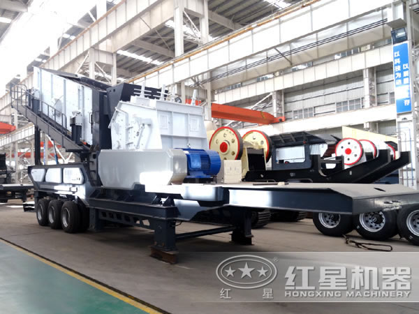 河卵石移動(dòng)式破碎機(jī)性能優(yōu)勢