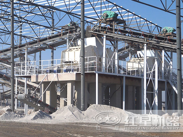 時產(chǎn)500噸石料破碎生產(chǎn)線 時產(chǎn)500噸石料破碎生產(chǎn)線