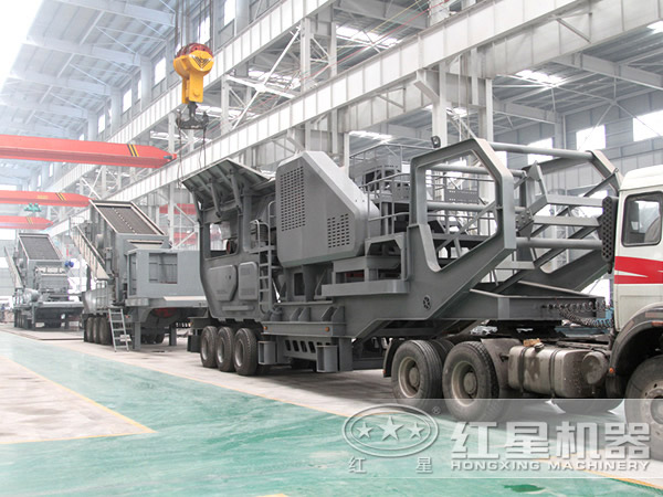 不同規(guī)格型號的移動破碎車 不同規(guī)格型號的移動破碎車