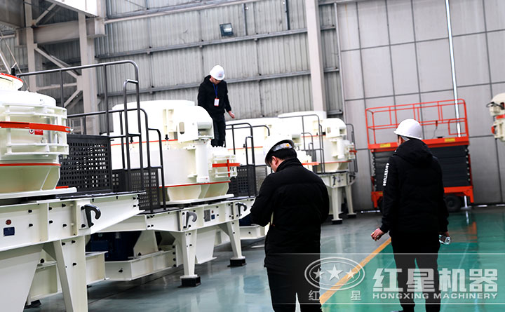 時產40噸環(huán)保制砂設備用戶 時產40噸環(huán)保制砂設備用戶