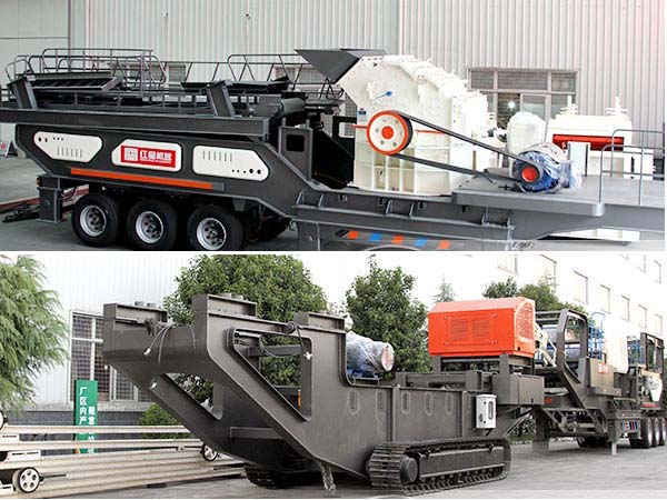 中型移動(dòng)軋石機(jī) 中型移動(dòng)軋石機(jī)