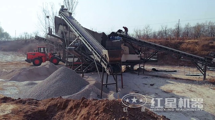 移動(dòng)碎石機(jī)_渣子機(jī)客戶現(xiàn)場(chǎng) 移動(dòng)碎石機(jī)_渣子機(jī)客戶現(xiàn)場(chǎng)