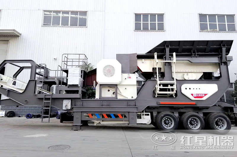 輪胎移動破碎機(jī)