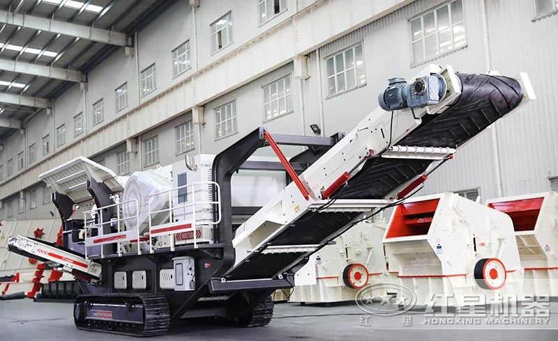 配置顎破的履帶移動(dòng)破碎站 配置顎破的履帶移動(dòng)破碎站