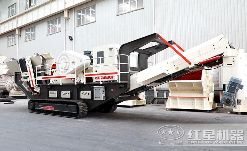 履帶石子移動(dòng)破碎機(jī)