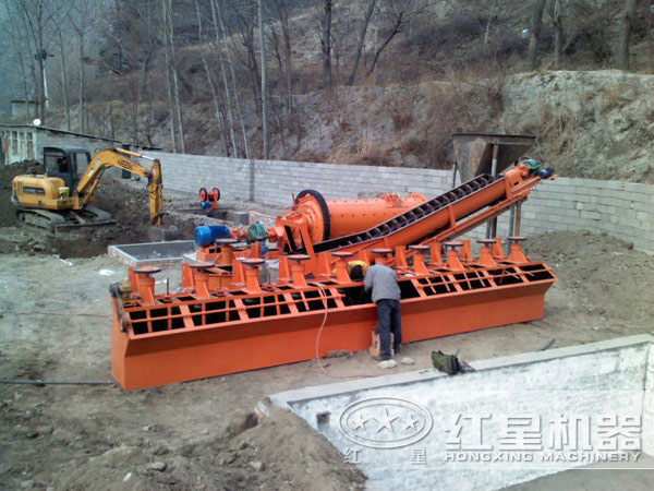 螺旋洗砂機客戶現(xiàn)場 螺旋洗砂機客戶現(xiàn)場