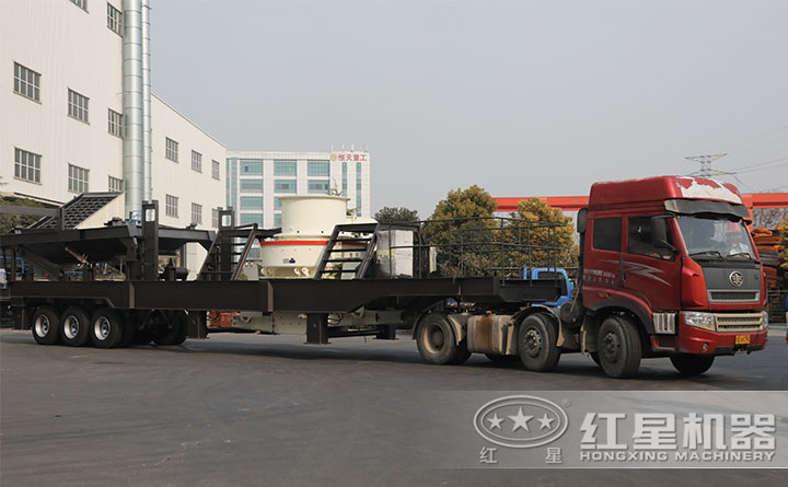 移動(dòng)制砂機(jī)發(fā)貨現(xiàn)場 移動(dòng)制砂機(jī)發(fā)貨現(xiàn)場