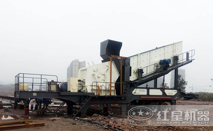 半移動(dòng)式破碎站 半移動(dòng)式破碎站