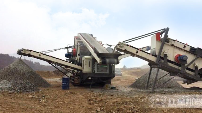 履帶小型移動(dòng)碎石機(jī)客戶現(xiàn)場(chǎng) 履帶小型移動(dòng)碎石機(jī)客戶現(xiàn)場(chǎng)