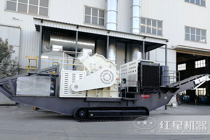 移動小型河卵石制砂機 移動小型河卵石制砂機