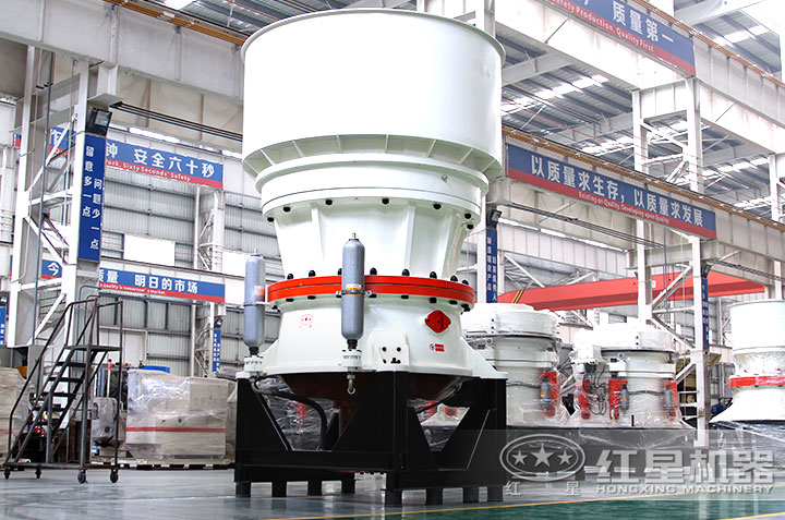 適合硬度較大的物料進行中細(xì)碎的圓錐破