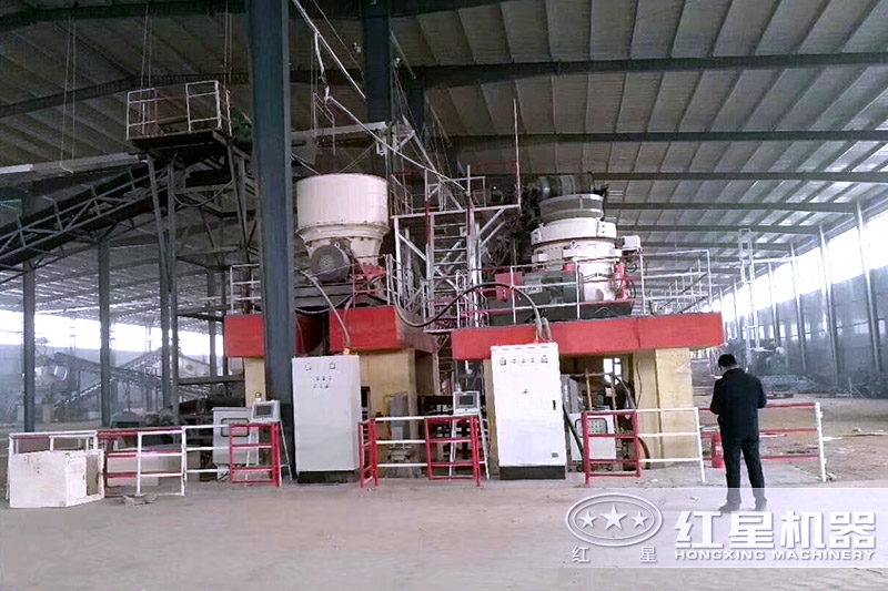 河北客戶現(xiàn)場，設(shè)備配置：圓錐破