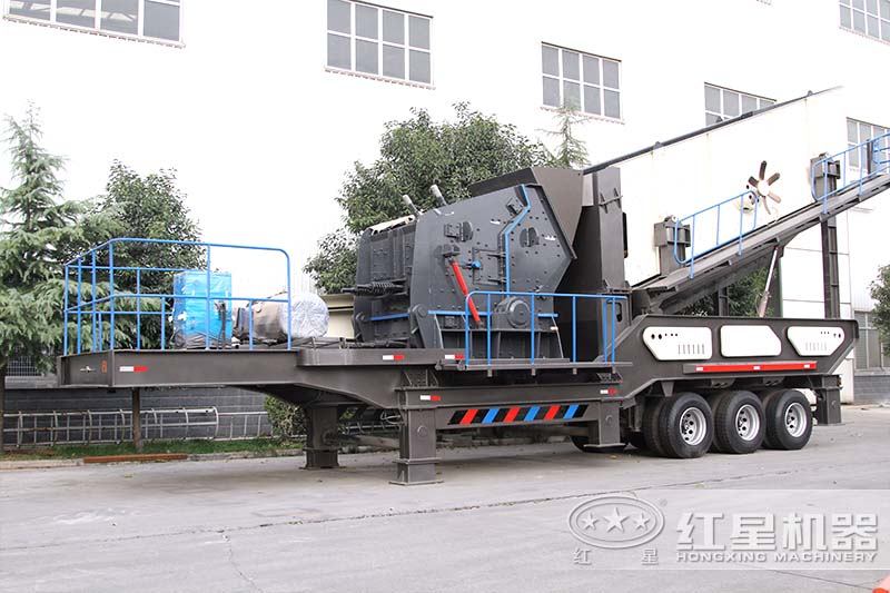 HX938F1210型移動反擊破設(shè)備實拍 HX938F1210型移動反擊破設(shè)備實拍