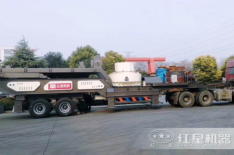 移動制砂機設(shè)備實拍圖