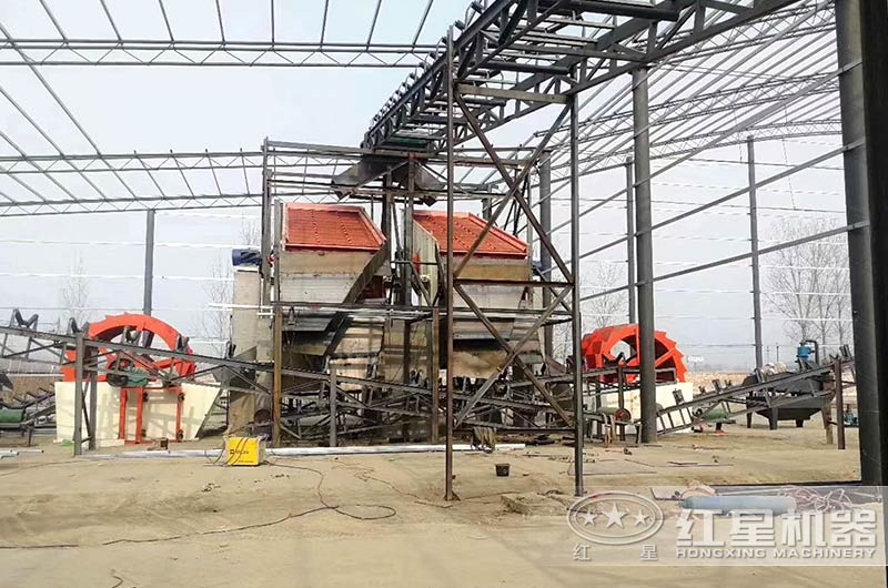 洗沙生產(chǎn)現(xiàn)場 洗沙生產(chǎn)現(xiàn)場