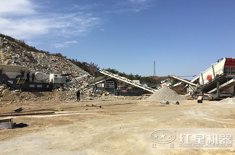 制砂現(xiàn)場 制砂現(xiàn)場