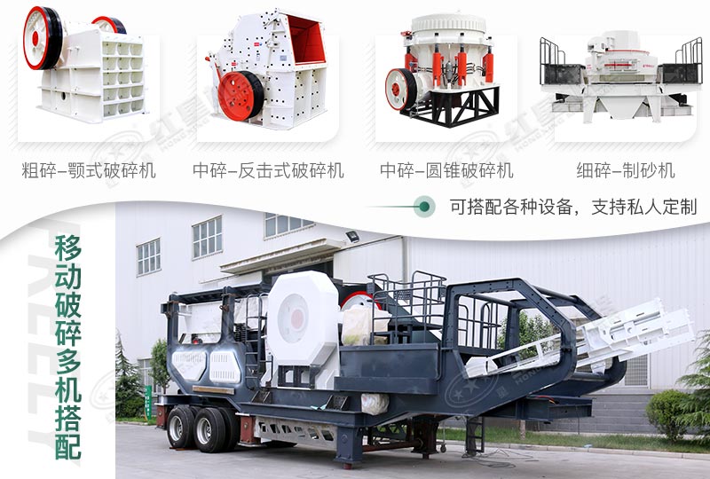 可自由搭配的移動(dòng)破碎機(jī) 可自由搭配的移動(dòng)破碎機(jī)