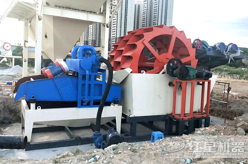 洗砂機生產(chǎn)線 洗砂機生產(chǎn)線