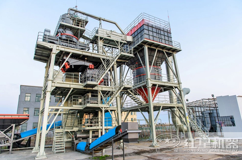廣西用戶制砂樓加工處理現(xiàn)場